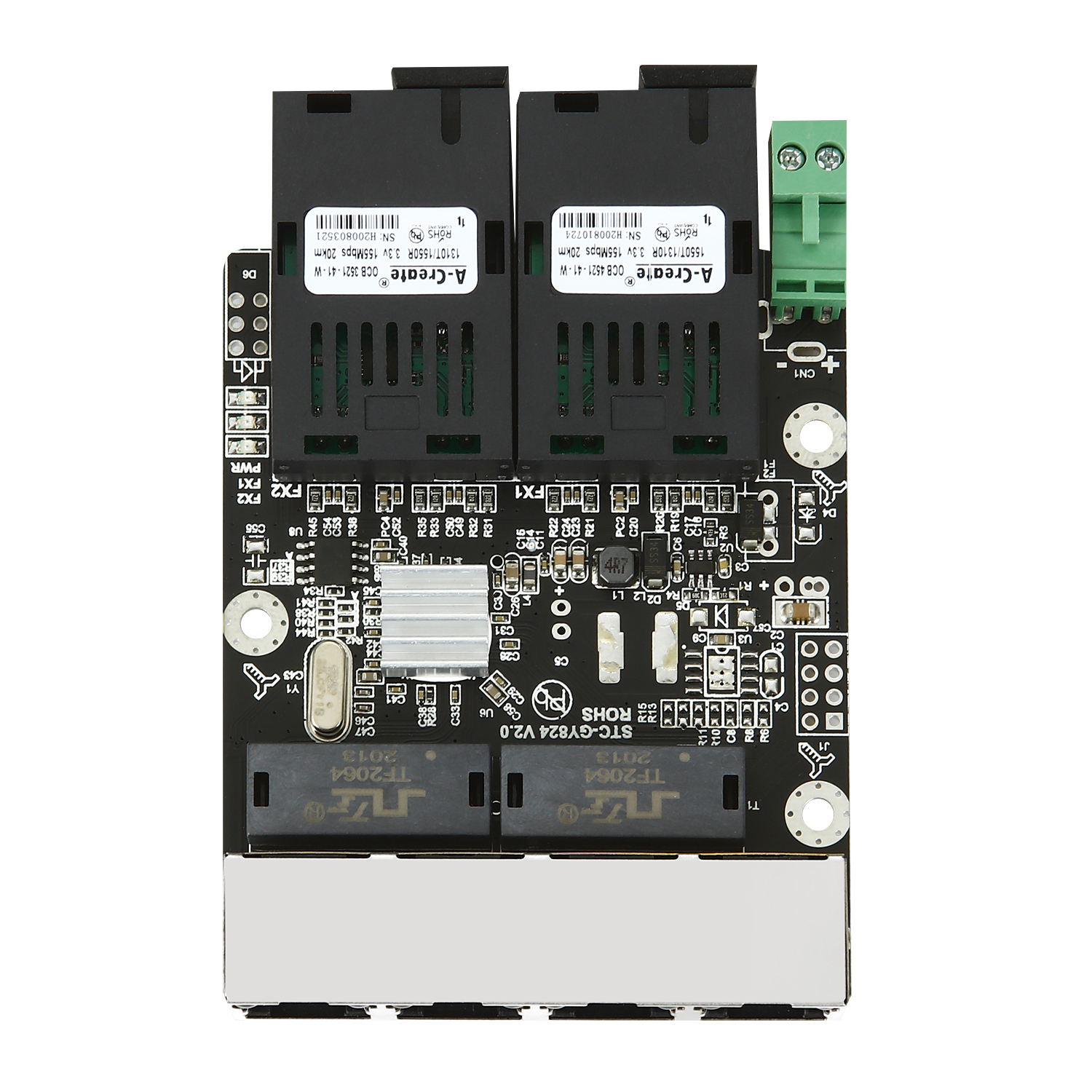 兩光(guāng)四電(diàn)交換機(jī)模塊