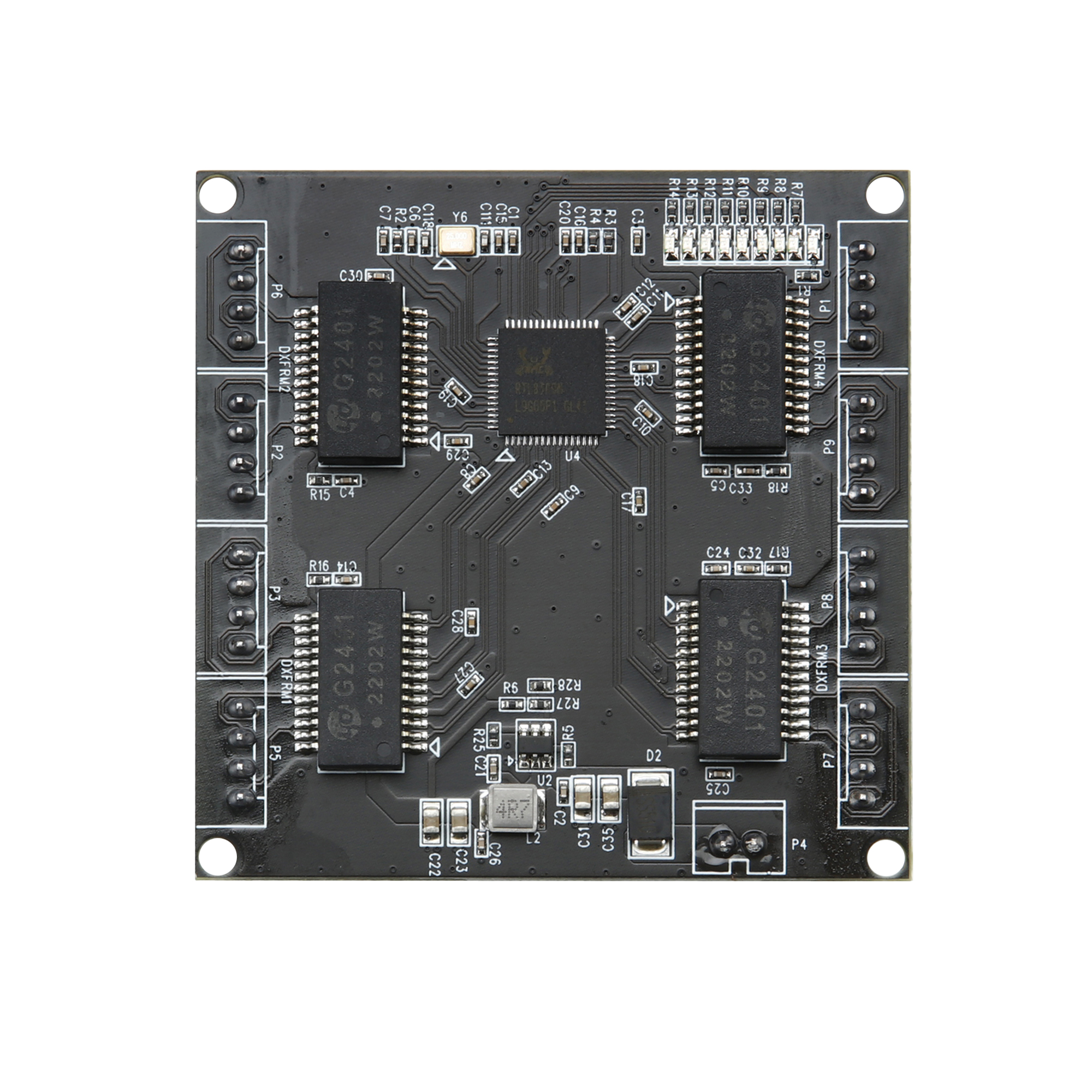 8口百兆交換機(jī)模塊