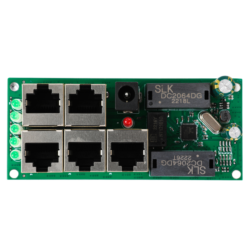 LX-SWF504 5口立式網口交換機(jī)模塊